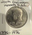 1776-1976 200th Anniversary Kennedy Half Dollar 🔥