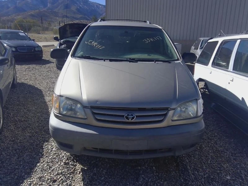 Toyota Sienna 2001-2003 aire acondicionado delantero calefacción manual control de temperatura OEM Foto 4 de 4