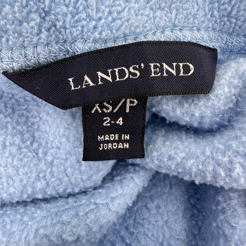 2 Lands End Turtleneck Fleece Tunic Sweatshirt Pullover Running Loungewear XS - Picture 5 of 5