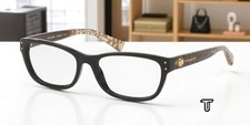 COACH HC6082 5353 Black Wild BEast Demo Lens 53 mm Women's Eyeglasses
