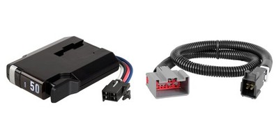 CURT Triflex Next Trailer Brake Controller w/ Custom Wiring Harness 51146 51436