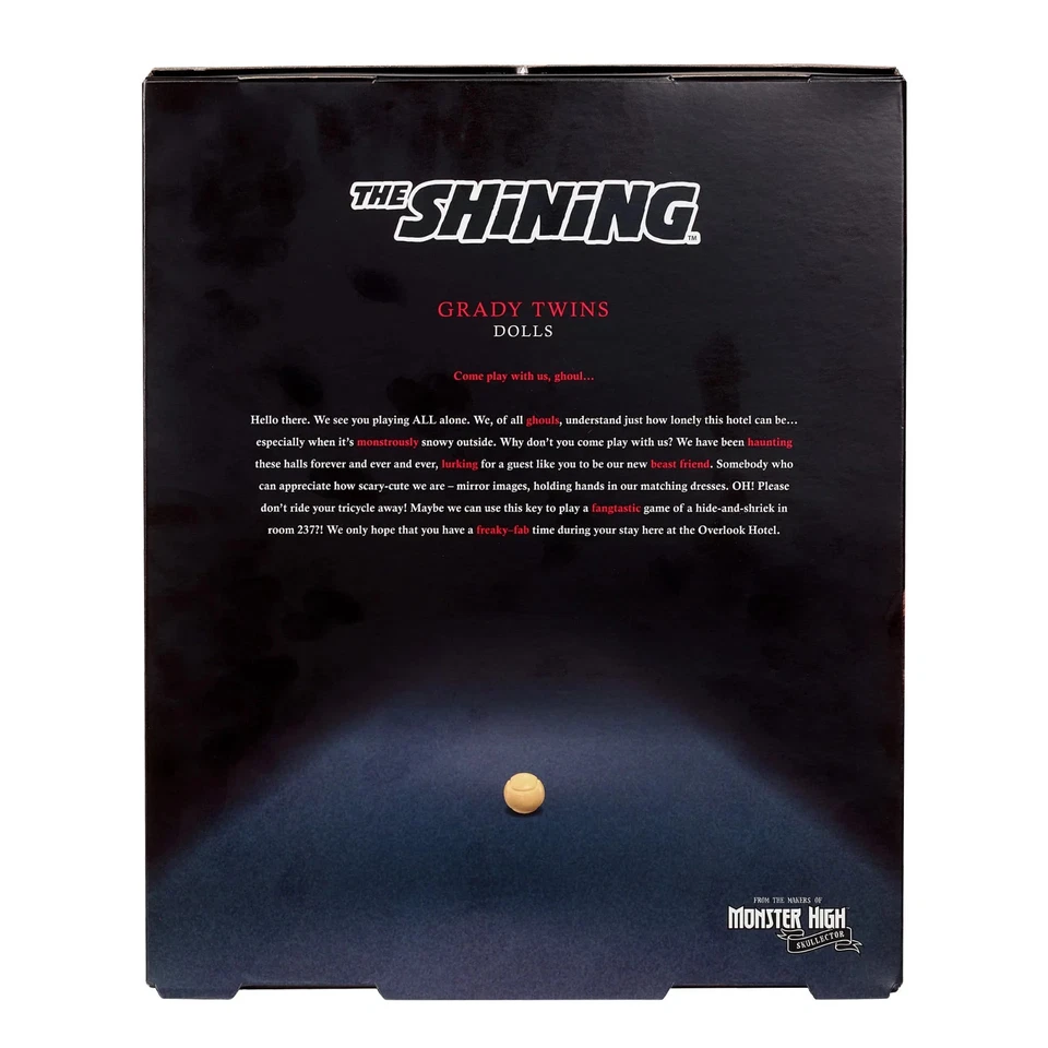 2025 Monster High Skullector “The Shining” Grady Twins 45th Anniversary PRESALE - Image 4 of 4