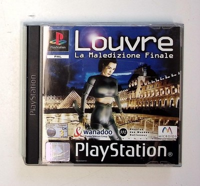 Louvre The Final Curse - PS1 Play Station - Video Game (2000) - Pal ita