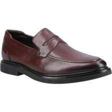 Image of Hush Puppies Knox Shoes Chocolate
