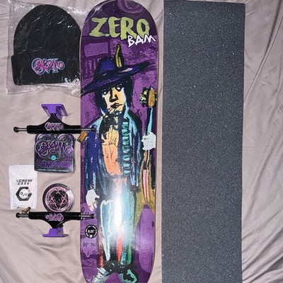 RARE Bam Margera Complete FREE HAT  Zero x Slappy x Slime Balls x Speed Metal