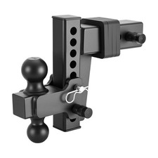 Uimoso 2.5 In Receiver Hitch Ball Mount With 6 In Drop 28000 Lbs Capacity