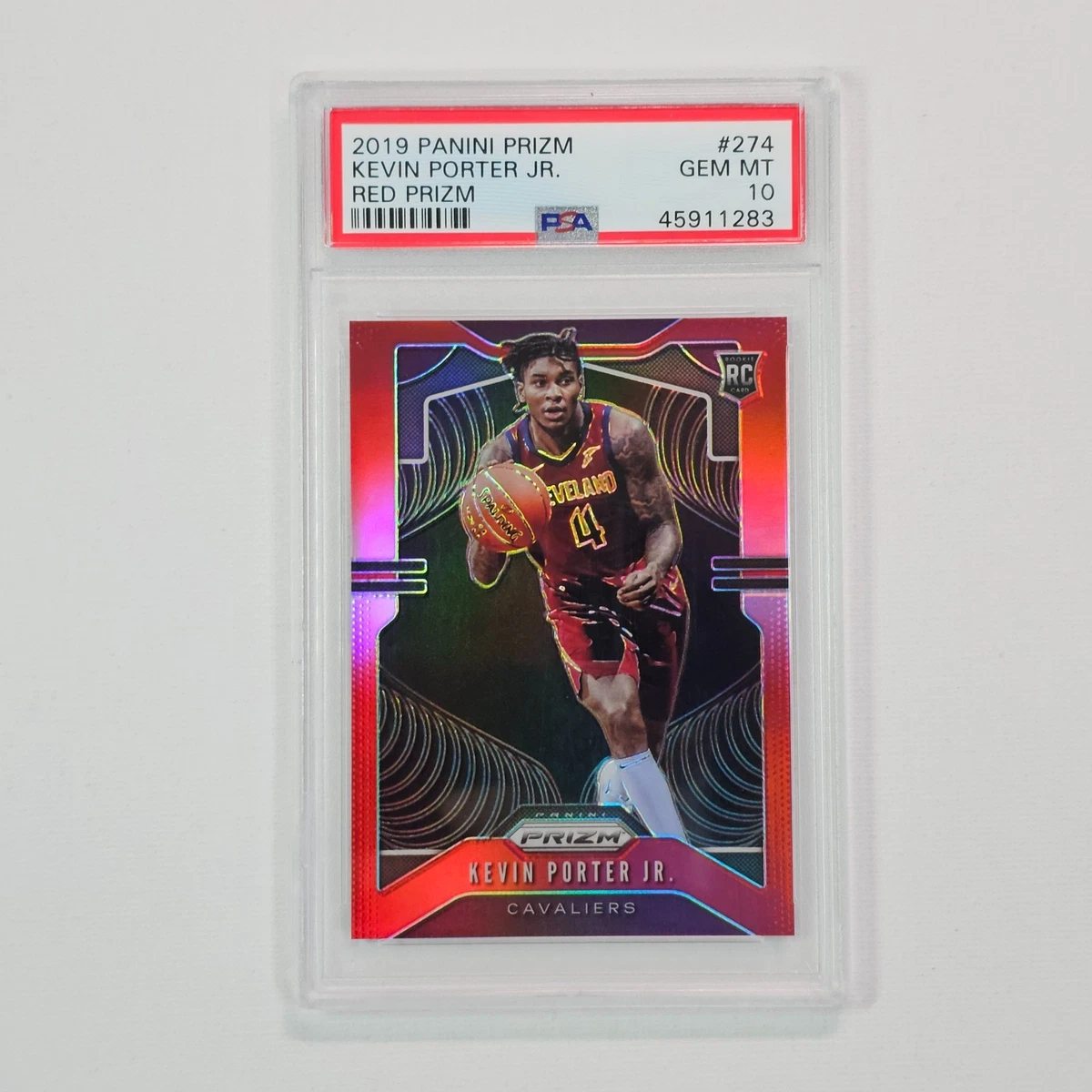 ケビンポーターJr. RC Auto PSA9 Prizm NBA Kevin Porter Prizm Prizm 