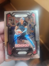 Jordin Canada 2024-25 Panini Prizm Monopoly WNBA Atlanta Dream #56 Autograph 