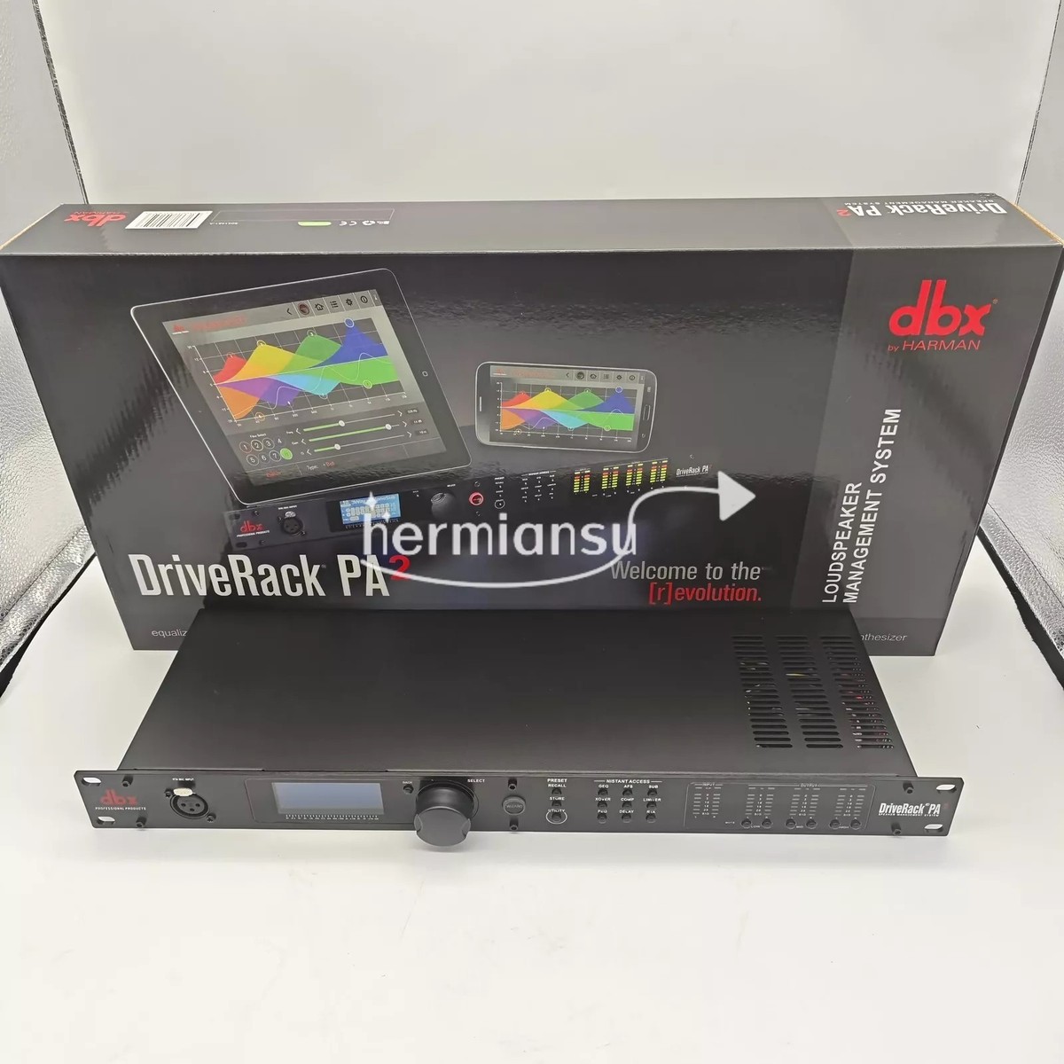 NEW DBX DriveRack PA2 Complete Loudspeaker Management System PA2