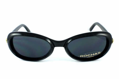 ROCHAS / PARIS / SONNENBRILLE / POLIERTES SCHWARZES ACRYL / 51/19/135 MM / 9085/01 - Bild 2 von 3