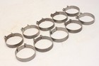 Lot of 10 Nos Vintage Car or Truck Cooling System Hose Clamps Wittek Model 32