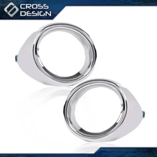 Fit For 2013 2014 2015 Lexus ES350 Fog Light Trim Driver & Passenger LH&RH Set