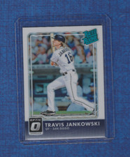 2016 Panini Donruss Optic Baseball Rated Rookies Rainbow # 57 Travis Jankowski