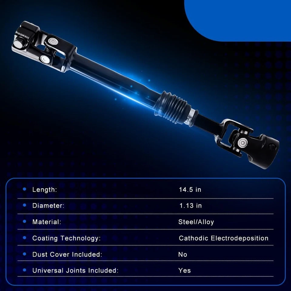 Eje de dirección intermedio inferior para Jeep Wrangler Jk 2007-2019 Foto 4 de 4