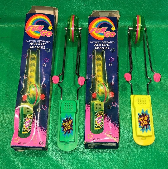 magnetic spin wheel toy