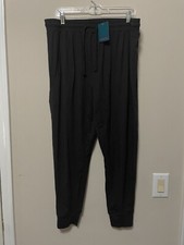 Tommy John Lounge Jogger Pants Black Size XL