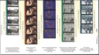 🍁Canada   #1615 abcde   "CINEMA IN CANADA"     Brand New 1996 Souvenir Sheet