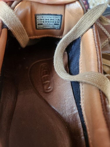 Keen Wanderschuhe Damen 10 braun Leder Schnürschuhe - Bild 6 von 6