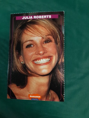 Julia Roberts 1999 NICKELODEON Magazine Kids Choice Awards card - Picture 1 of 2