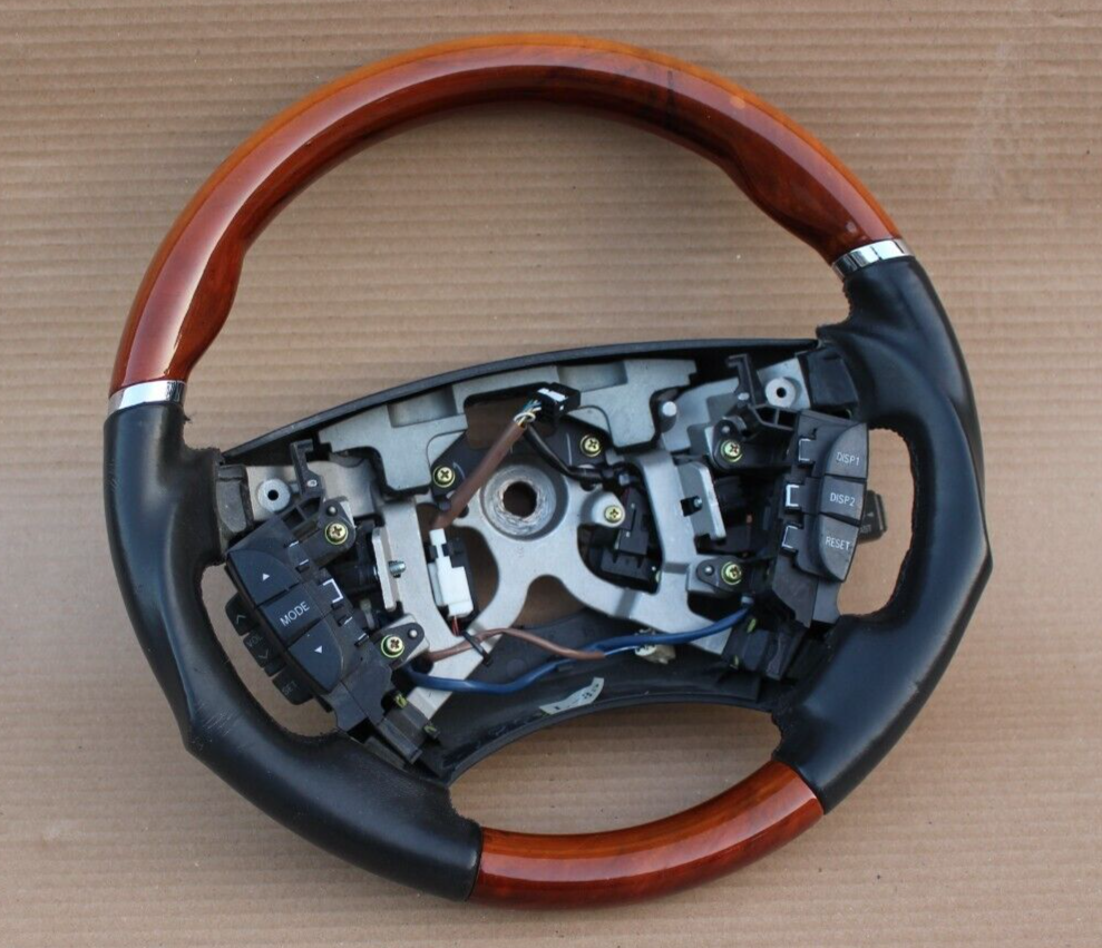 Lexus Ls430 Silk Blaze Pistol Grip steering wheel with multimedia