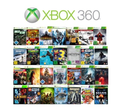 Xbox 360 Spiele Sammlung Auswahl: Lego Star Wars Halo Toy Story Minecraft uvm.