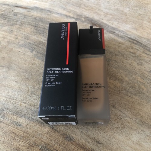 Shiseido Synchro Skin Self Refreshing Foundation Oil Free Spf 30 ~ 510 Suede ~ - Picture 7 of 7
