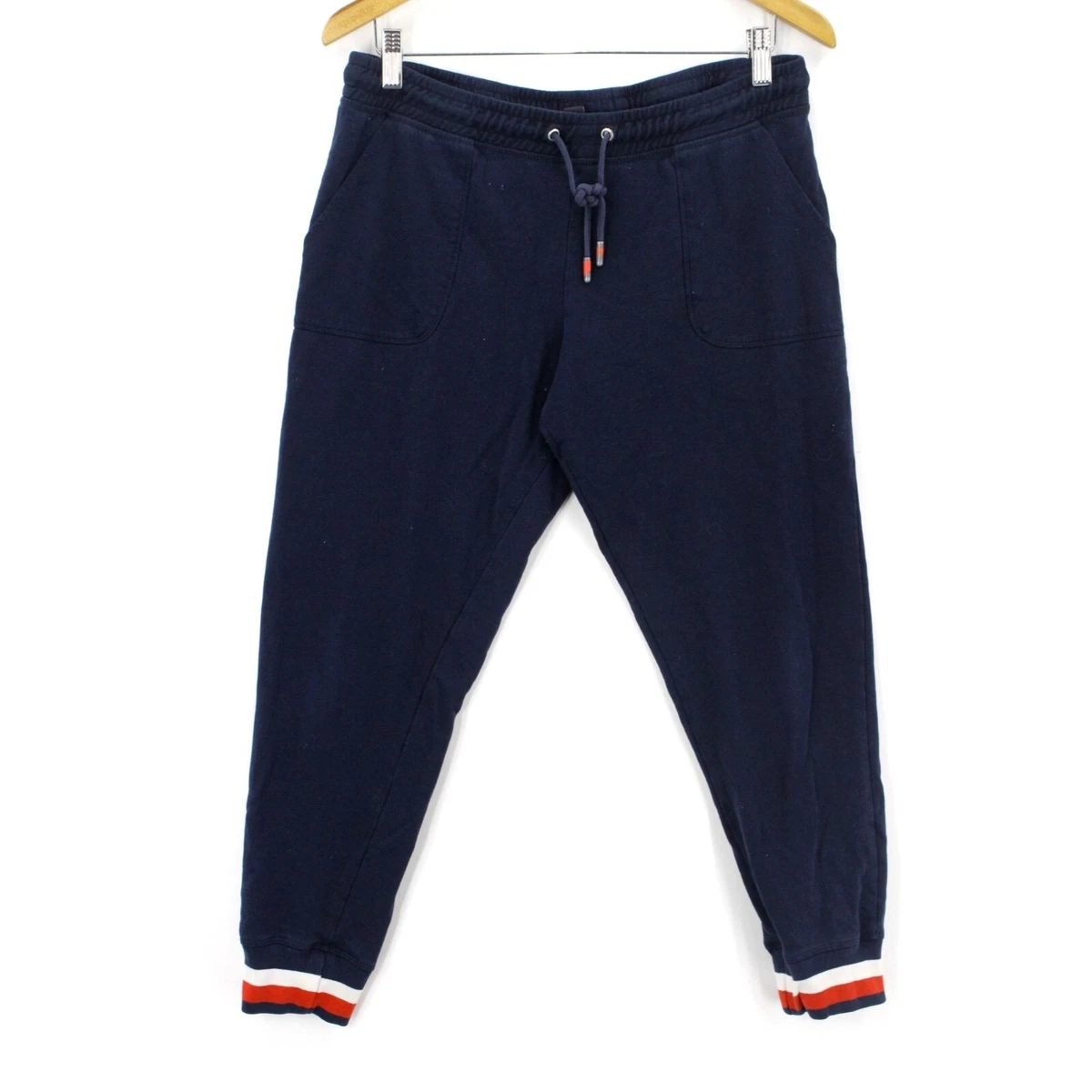 Vintage Tommy Hilfiger Fleece Pants Women s Navy Blue Joggers Size