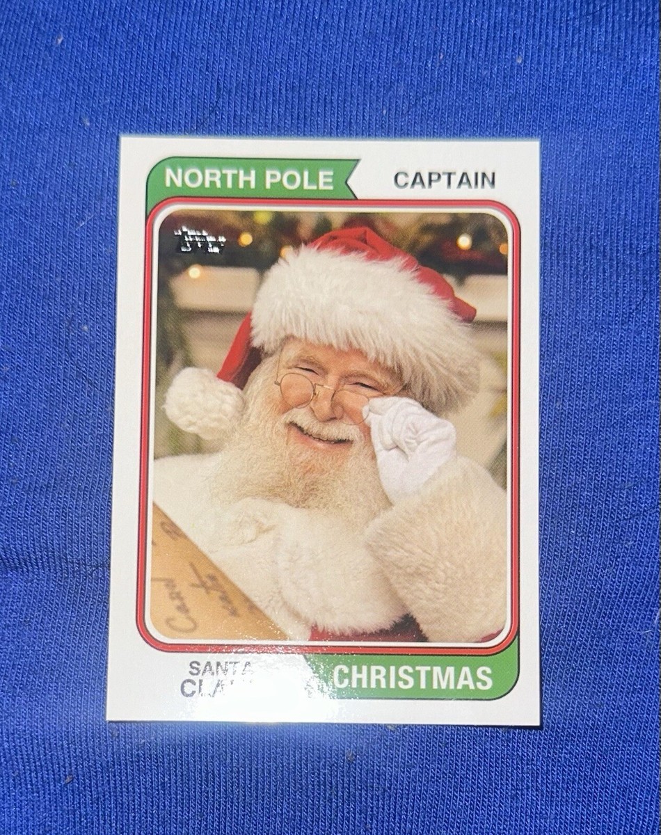 2024 Topps Holiday Santa Clause Santa Archives 1974 Design Case