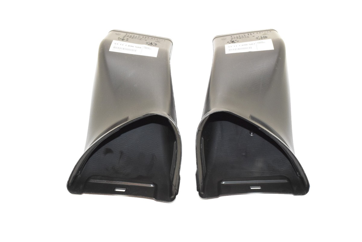 New BMW E60 530i Front Brake Air Duct M Tehnic L+R Set 51117896587 