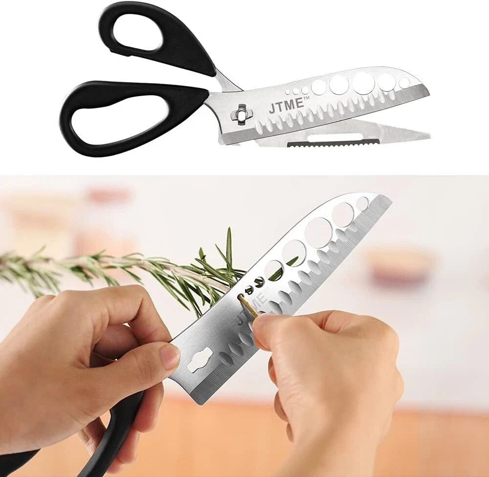 Kitchen Bone Scissor Heavy Duty Poultry Shears Spring Loaded for Cutting Chicken