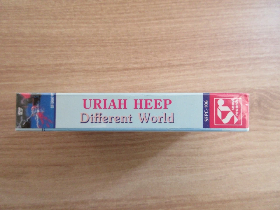 Uriah Heep - Different World 1991 Korea Cassette Tape No Barcode SEALED NEW RARE - Image 3 of 4
