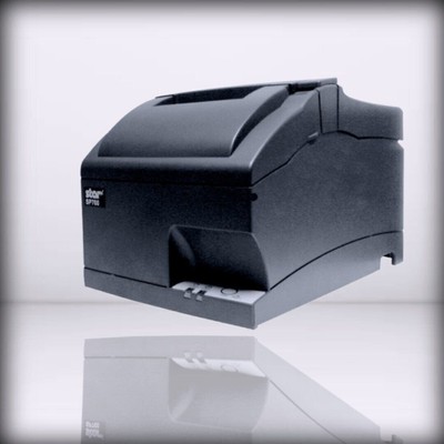 Star Micronics, - SP742ME GRY US, for Impact Receipt Printer, Ethernet, Aut Gray