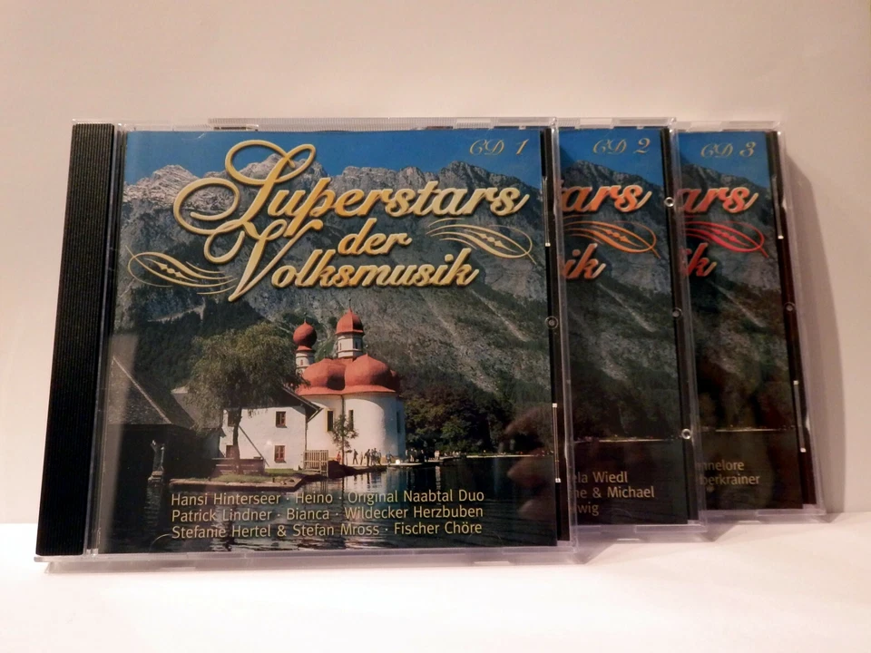 3 CD Box - Superstars der Volksmusik - 2002 BMG Ariola - Zustand: near mint - Bild 3 von 3