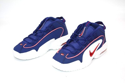 BIG KIDS NIKE AIR MAX PENNY LE (GS) DEEP ROYAL BLUE/GYM RED-WHITE