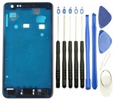 Samsung Galaxy S2 Vorder Rahmen Gehäuse LCD Frame Housing + Home Button Werkzeug