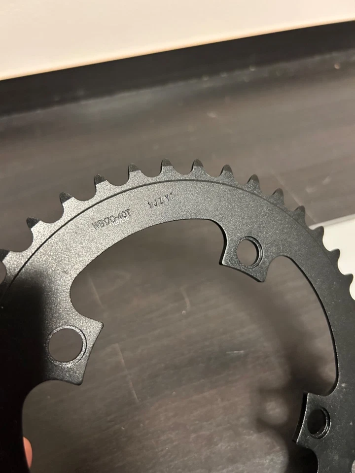 NEW FSA MTB Chainrings 40T 4 bolts 104BCD AL Single Speed Black NEW - Image 3 of 3