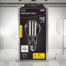 Feit Electric A21 LED Bulb Bright White 150 W 3000K 1 PC 