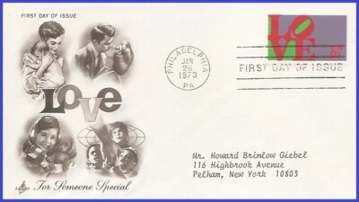 USA5 #1475 ADDR PCS ARTCRAFT FDC Love | eBay