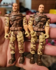 2010 Lanard “The Corps Elite” Bolder Connor Bradic  Figure Lot of 2 VGUC C119 