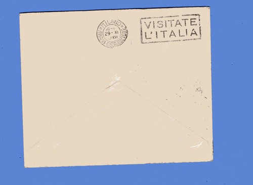 SPAIN CIVIL WAR, VIZCAYA CENSORED COVER TO MILAN, BILBAO CANCEL W/ADVERTISING, V - Picture 2 of 2