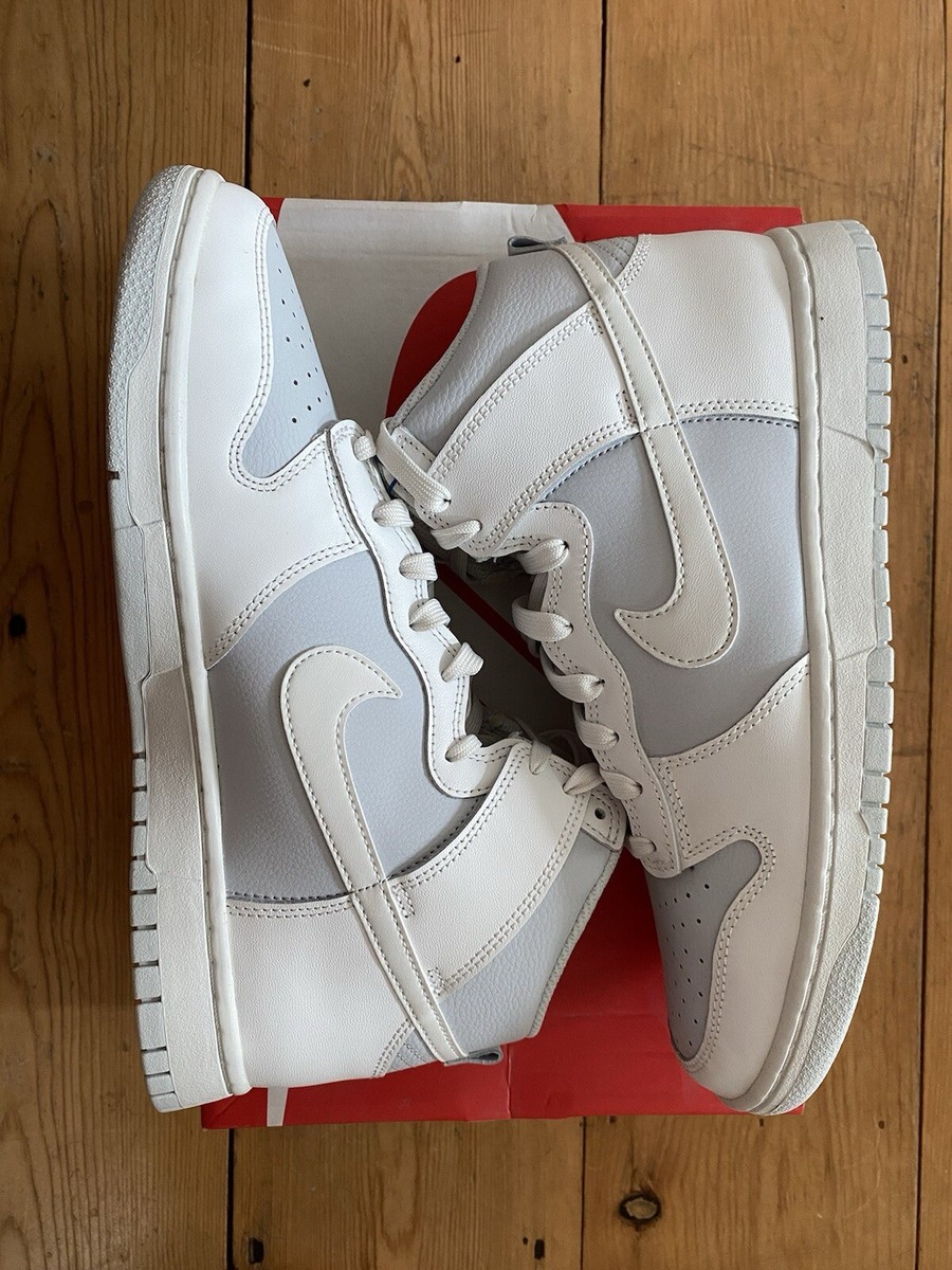 Nike Dunk High Summit White Pure Platinum Size 10.5 | eBay