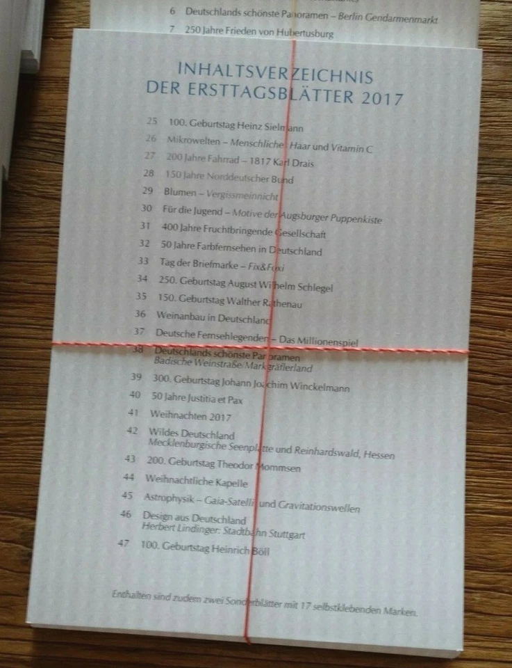 Ersttagsblätter 2024 - 1997 ETB Jahrgang komplett und PORTOFREI Jahr /e wählbar - Bild 4 von 4