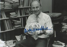 Dudley R. Herschbach "Nobelpreis Chemie 1986" Autogramm signed 13x18 cm Bild s/w