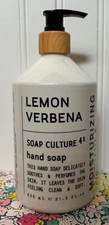 SOAP CULTURE 41 LEMON VERBENA LIQUID HAND SOAP 21.5 OZ HOME & BODY CO wash