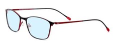 Marie Claire MC6214 Ladies Blue Light Designer Eyeglasses Cateye Black Red 54 mm