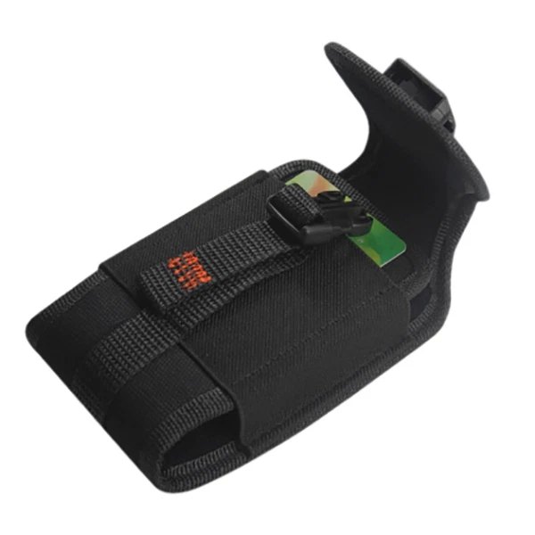 For iPhone 16 /  16e Nylon Reiko Rugged Reiko Heavy Duty Holster Pouch Black - Image 3 of 4