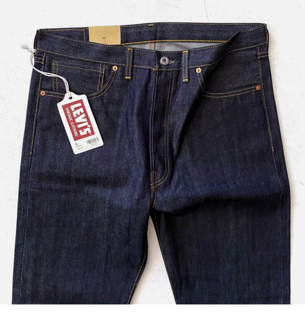 パンツ LEVI'S VINTAGE CLOTHING 1944S 501XX32x34 LEVI'S 1944 ® 501 xx Raw Selvedge Shrink-to-Fit LVC Vintage