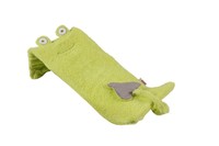 Minene Baby Bath Support And Hand Flannel (green Animal) Minene Baby Bath Support And Hand Flannel (green Animal)