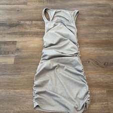 SHEIN Sweater Ruched Midi Dress  Size S Stretch Cute Dress