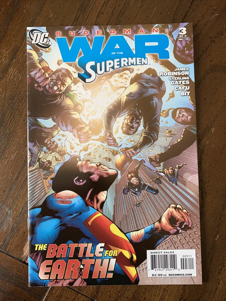 The Man From Earth Vostfr Superman: War Of The Supermen #3 2010, The Battle For Earth, VF/NM Unread! | eBay